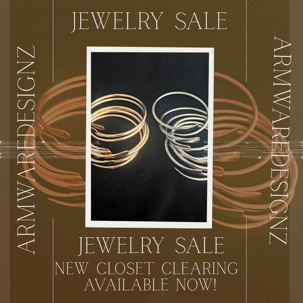 Gold and Silver Bangle Set